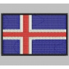 Parche Bordado Bandera ISLANDIA