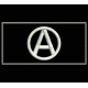 Parche Bordado Bandera ANARQUISTA
