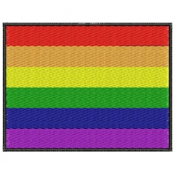 GAY (LGBT) FLAG Embroidered Patch