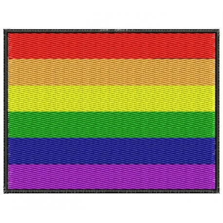 Parche Bordado Bandera GAY (LGTB)