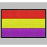 Parche Bordado Bandera ESPAÑA (REPUBLICANA)
