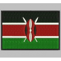 Parche Bordado Bandera KENIA