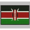 KENYA FLAG Embroidered Patch