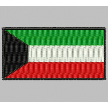 Parche Bordado Bandera KUWAIT