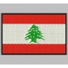 LEBANON FLAG Embroidered Patch