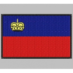 Parche Bordado Bandera LIECHTENSTEIN