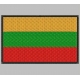 Parche Bordado Bandera LITUANIA
