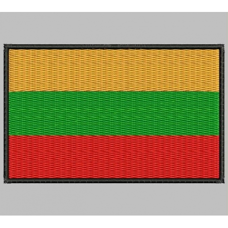 LITHUANIA FLAG Embroidered Patch