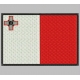 Parche Bordado Bandera MALTA
