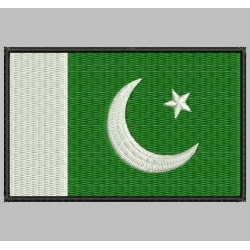 PAKISTAN FLAG Embroidered Patch
