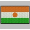 NIGER FLAG Embroidered Patch