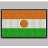 NIGER FLAG Embroidered Patch