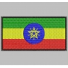 ETHIOPIA FLAG Embroidered Patch