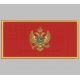 MONTENEGRO FLAG Embroidered Patch