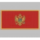 Parche Bordado Bandera MONTENEGRO