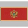 Parche Bordado Bandera MONTENEGRO