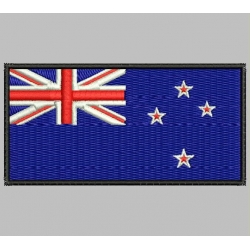 NEW ZEALAND FLAG Embroidered Patch