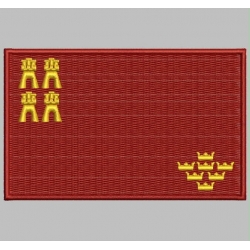 MURCIA FLAG Embroidered Patch