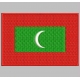 MALDIVES FLAG Embroidered Patch