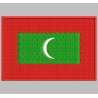 Parche Bordado Bandera MALDIVAS