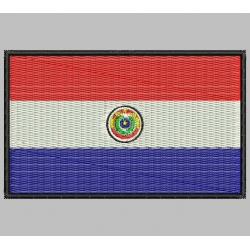 Parche Bordado Bandera PARAGUAY