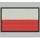 Parche Bordado Bandera POLONIA
