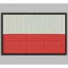 POLAND FLAG Embroidered Patch