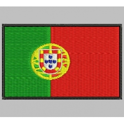 PORTUGAL FLAG Embroidered Patch