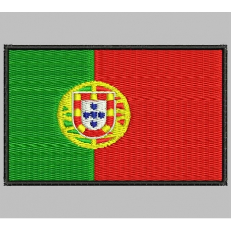 Parche Bordado Bandera PORTUGAL