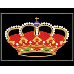 ROYAL CROWN Embroidered Patch