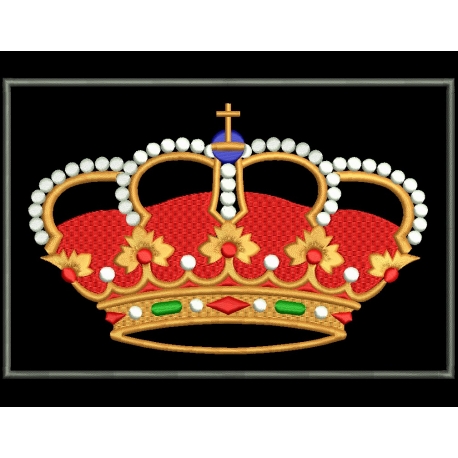 ROYAL CROWN Embroidered Patch