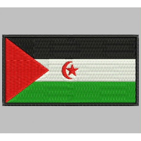 SAHARA FLAG Embroidered Patch