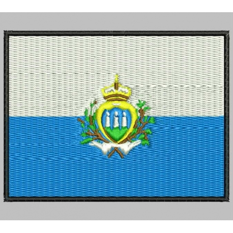 Parche Bordado Bandera SAN MARINO