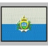 SAN MARINO FLAG Embroidered Patch