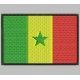 SENEGAL FLAG Embroidered Patch