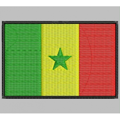 Parche Bordado Bandera SENEGAL