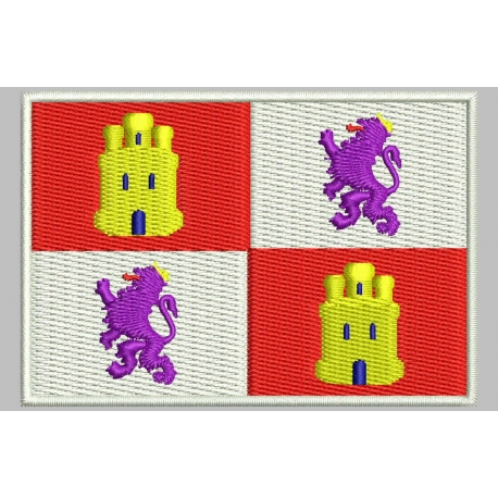 Parche Bordado Bandera CASTILLA Y LEON