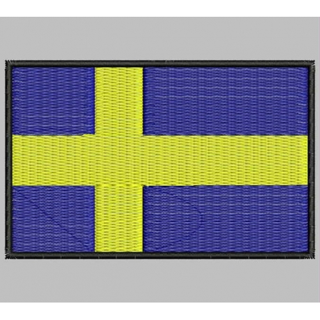 SWEDEN FLAG Embroidered Patch