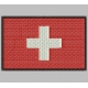 SWITZERLAND FLAG Embroidered Patch
