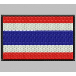 THAILAND FLAG Embroidered Patch