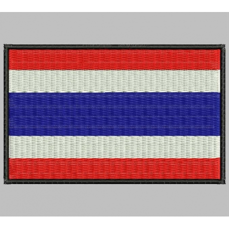 Parche Bordado Bandera TAILANDIA