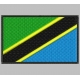 TANZANIA FLAG Embroidered Patch