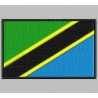 TANZANIA FLAG Embroidered Patch