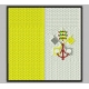 VATICAN FLAG Embroidered Patch