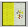 Parche Bordado Bandera VATICANO