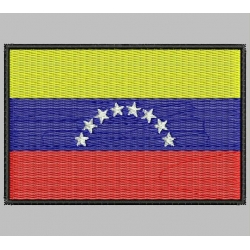 VENEZUELA FLAG Embroidered Patch