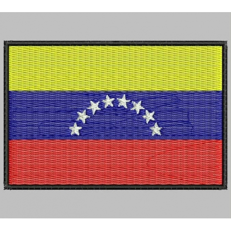 Parche Bordado Bandera VENEZUELA