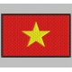 VIETNAM FLAG Embroidered Patch