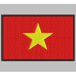 Parche Bordado Bandera VIETNAM