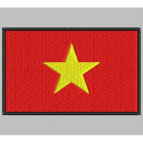 Parche Bordado Bandera VIETNAM